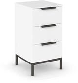 rauch Kommode &raquo;Flipp&laquo; mit Fu&szlig;gestell - 40x42x72cm - wei&szlig; - Holz / Holz