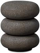 Tchibo - Woood Beistelltisch - 57x44x44cm - schwarz -