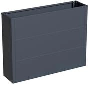 Tchibo - Pflanzkasten mit Einlegeboden - 100x25x77cm - anthrazit -