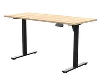 Tchibo - Elektrischer Schreibtisch &raquo;Emmik L138&laquo; - 138x60x72,7cm - schwarz - Holz /