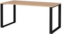 Tchibo - Schreibtisch &raquo;Oviedo&laquo; - 160x80x74cm - schwarz - Holz / Metall
