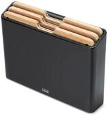 Joseph Joseph Folio&trade; Steel Bamboo Schneidebretter - schwarz