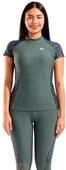 arena Damen-UV-Schutz-Rash-Allover-Kurzarm-Schwimmshirt - Damen - Gr. M