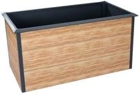 Tchibo - Hochbeet Schneckenschutz - 150x75x77cm - anthrazit -