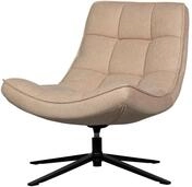 Tchibo - Woood Drehsessel &raquo;Maudi&laquo; - 74x86x84cm - naturfarben - Polyester / Metall