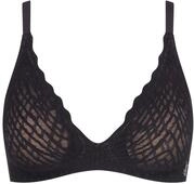 sloggi Zero Feel Bliss Push-Up BH - Damen - Gr. S - schwarz