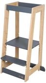 roba Lernturm holz anthrazit - 54x43,5x88cm - anthrazit - Holz / Holz