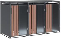 Tchibo - M&uuml;lltonnenbox - 198x80x116cm - anthrazit -
