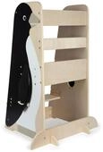 small foot Lernturm Pinguin &raquo;Wildlife&laquo; - 64x53x92cm - schwarz -