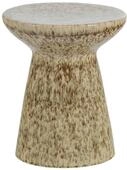 Tchibo - Woood Keramik-Beistelltisch &raquo;Fleck&laquo; - 47,5x47,5x54,5cm - hellbraun -