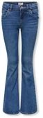 Tchibo - Only Girls Phoebe Flared-Jeans - M&auml;dchen - Gr. 140 - dunkelblau