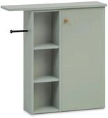Tchibo - Nischenschrank &raquo;Bjarne&laquo; - 70,5x17x74,5cm - schwarz -
