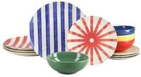 Tchibo - creaTable Teller-Set - mehrfarbig