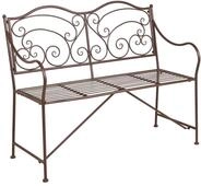 Tchibo - Gartenbank &raquo;Vesuv&laquo; - 106x43x92cm - schwarz -