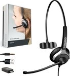 GEQUDIO Headset (mit Wechselverschluss f&uuml;r mehrere Endger&auml;te, inklusive