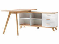 Tchibo Schreibtisch »Oslo« - Braun - Holz