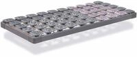 Tempur&reg; &raquo;Premium Flex 500&laquo; Lattenrost - 90x200x11,5cm - grau - Buchenholz