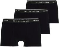 Tchibo - 3 TomTailor Slipboxer &raquo;Buffer&laquo; - Herren - Gr. S/4 - schwarz