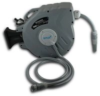 Bituxx Schlauchtrommel Wasser - 20 Meter Wand Wasserschlauchtrommel mit Automatik