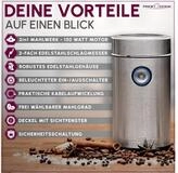 ProfiCook Kaffeem&uuml;hle PC-KSW 1216, Kaffeem&uuml;hle elektrisch mit 2-fach