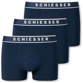 3 Schiesser Shorts - Herren - Gr. Xl/7 - dunkelblau