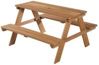 roba Kinder-Outdoor-Sitzgruppe &raquo;Picknick for 4&laquo; - 89x84,5x50cm - braun -