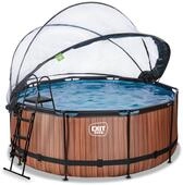 Exit Pool-Set &raquo;Wood&laquo; - braun