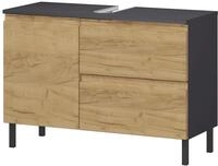 Tchibo - Waschbeckenunterschrank &raquo;Salinas&laquo; - 80x34x56cm - braun - Holz