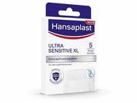 Hansaplast Wundpflaster Hansaplast Ultra Sensitive XL 5 cm x 7,2 cm, 5 Stück