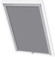 Verdunklungsrollo, vidaXL, Verdunkelungsplisee Grau SK08