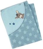 Tchibo - Sterntaler Kapuzenbadetuch &raquo;Esel Emmi&laquo; - Baby - Gr. 100*100 - blau