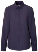 Seidensticker Bluse aus Viskose - Damen - Gr. 48 - dunkelblau