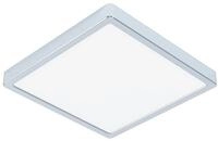 Eglo LED-Deckenleuchte &raquo;Fueva 5&laquo; - 28,5x28,5x3cm - chrom - Stahl / Kunststoff