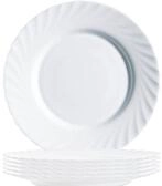 Arcoroc Brotteller Arcoroc Trianon White Teller flach 15,5 cm 6er Set