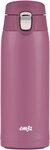 Emsa Thermobecher Travel Mug, Edelstahl, Kunststoff, 0,4L, leicht, Edelstahl,