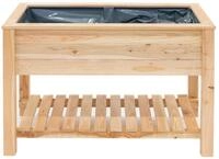 Tchibo - Stelzenhochbeet mit Boden - 120x65x75cm - naturfarben -