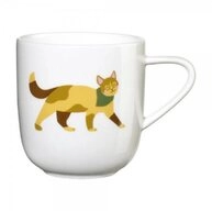 ASA SELECTION Kinderbecher Asa Henkelbecher Coppa Kids Kater Kasimir Gelb...