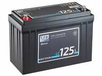 ECTIVE ECTIVE 12V 125Ah LiFePo4 Solar Batterie Lithium BMS Wohnmobil Camper...