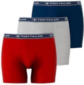 Tchibo - 3 TomTailor Slipboxer &raquo;Buffer&laquo; - Herren - Gr. S/4 - blau