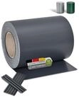 Juskys Sichtschutzstreifen PVC Sichtschutzstreifen, Doppelstabmatten Zaun, 35m...
