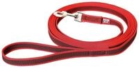 Julius-K9 Hundeleine Leine Super Grip mit Handschlaufe rot