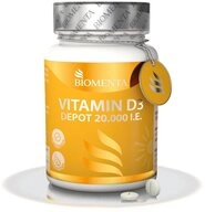 BIOMENTA Vitamin D3 Tabletten - 20.000 IE / St. - 120 St&uuml;ck - Premiumqualit&auml;t