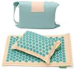 Fitleap Akupressurmatte Set mit Kissen + Tasche, Massage-Matte zur wohltuenden