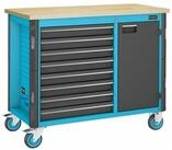 HAZET Werkbank HAZET Fahrbare Werkbank 179NW-8 Schubladen, flach: 8&thinsp;x