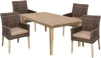 Garden Pleasure Garten-Essgruppe NORVELL/VISALIA