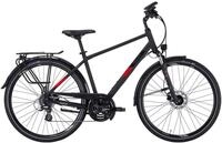 Pegasus Trekkingrad Pegasus Solero SL Disc 24 Herren schwarz 2024, 24 Gang Shimano