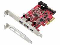 Renkforce 5 Port USB3.1 Controllerkarte 10Gbps Modulkarte, inkl. Low-Profile