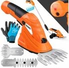 MASKO Akku-Grasschere, (0 St), Grasschere Strauchschere Set mit Akku 7,2V 2000mA/h