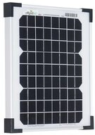 offgridtec Solarmodul Solarpanel, Monokristallin, 12V, 10W, 370x230x25mm, 10 W