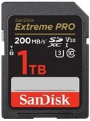 Sandisk SDXC Extreme PRO, 2 Jahre RescuePRO Deluxe Speicherkarte (1000 GB, UHS...